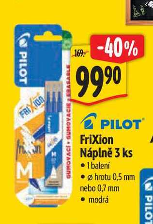 Frixion Náplně 3 ks