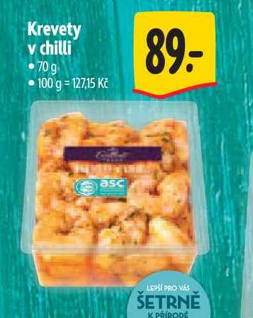 Krevety v chilli 70 g 