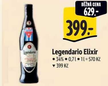 Legendario Elixir, 0,7 l