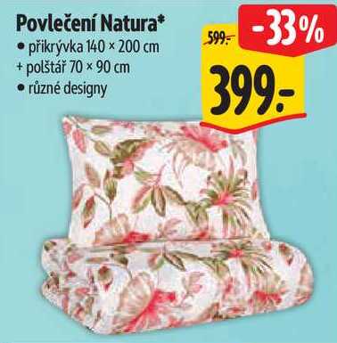 Povlečení Natura