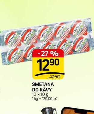 SMETANA DO KÁVY 10 x 10 g