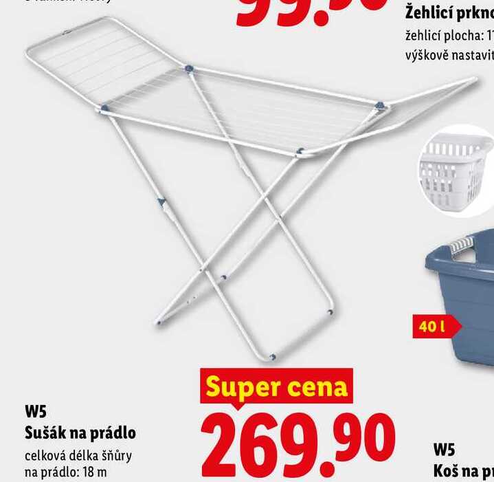  W5 Sušák na prádlo 