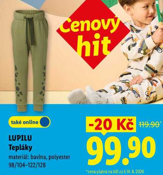 LUPILU Tepláky