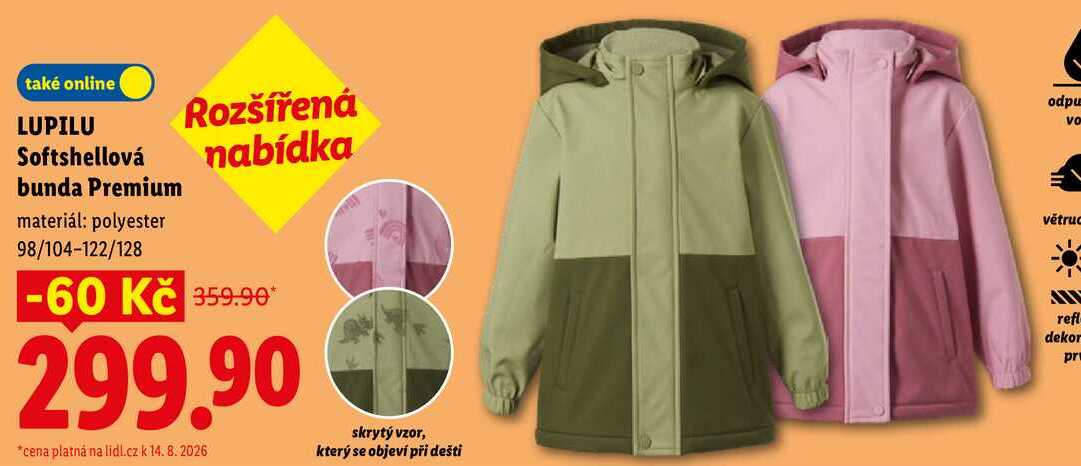 LUPILU Softshellová bunda Premium