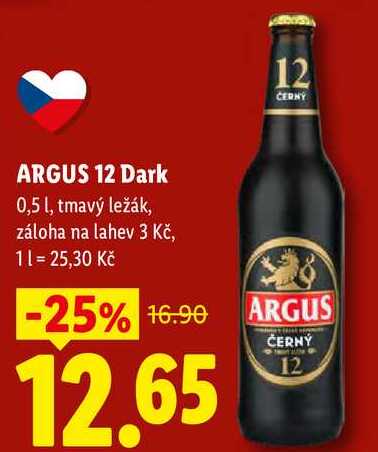 ARGUS 12 Dark, 0,5 l