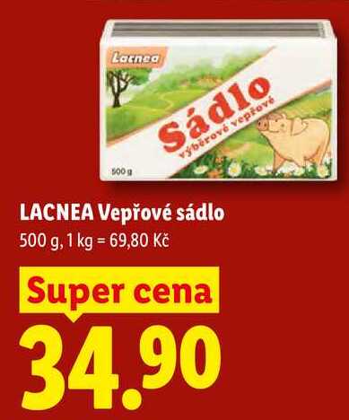 LACNEA Vepřové sádlo, 500 g