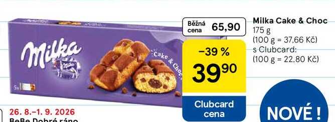 Milka Cake & Choc, 175 g