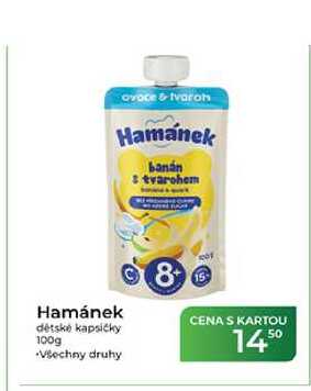 Hamánek dětské kapsičky 100g