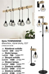 Série TOWNSHEND-Stolní lampa