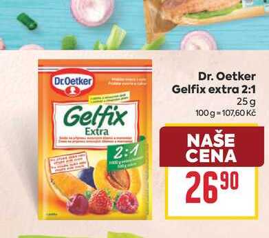Dr. Oetker Gelfix extra 2:1 25g