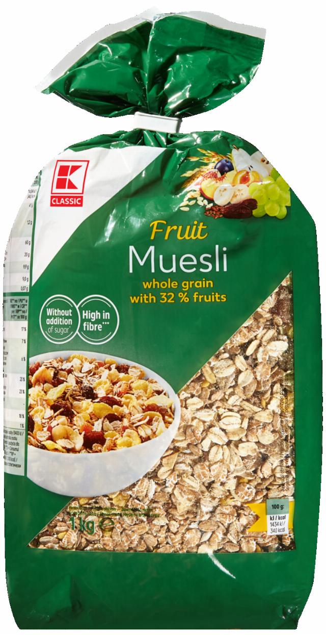 K-Classic Müsli s ovocem