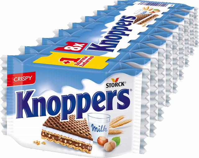 Knoppers Plněné oplatky