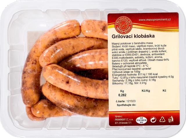 PROMINENT Grilovací klobáska