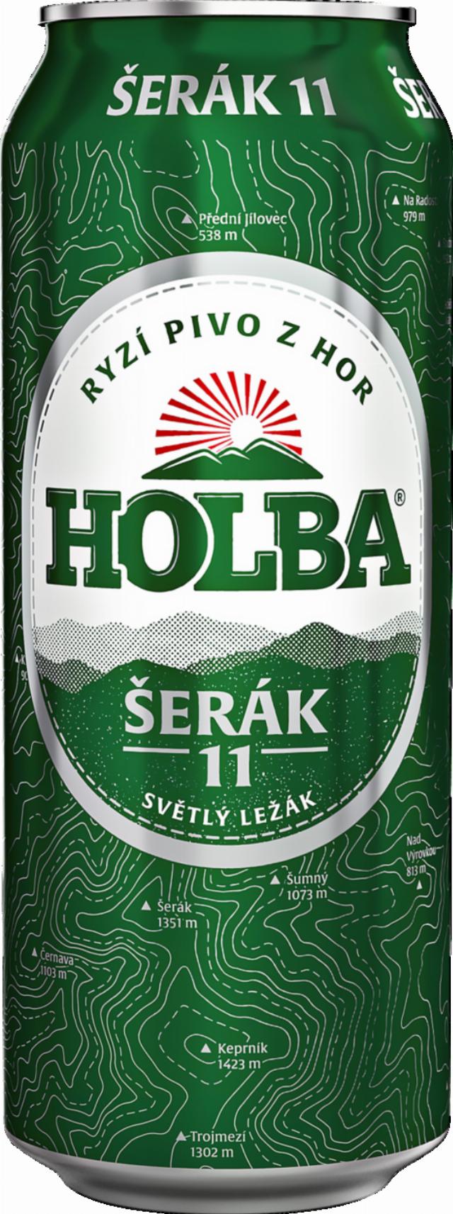 Holba Šerák Pivo světlý ležák