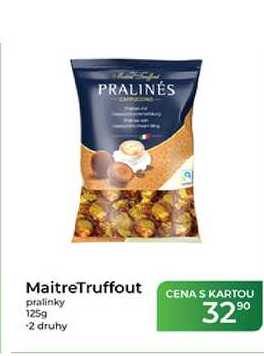 Maitre Truffout pralinky 125g