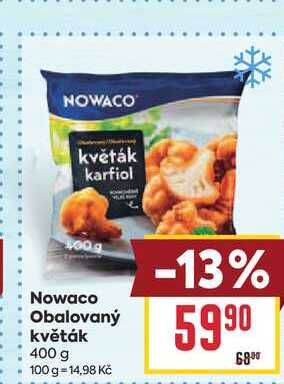 Nowaco Obalovaný květák 400 g