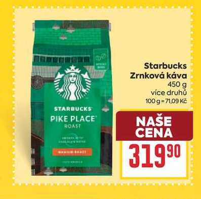 Starbucks Zrnková káva 450 g 