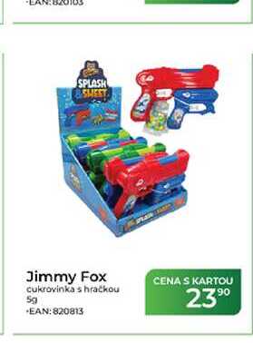 Jimmy Fox cukrovinka s hračkou 5g