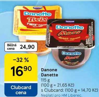 Danone Danette, 115 g 