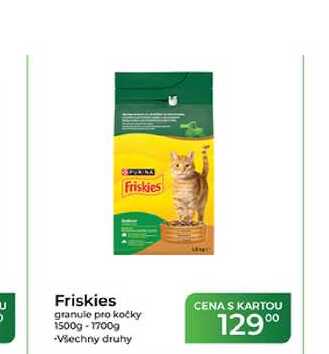 Friskies granule pro kočky 1500g-1700g