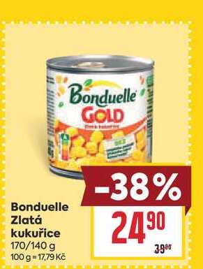 Bonduelle Zlatá kukuřice 170/140 g