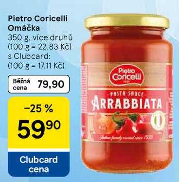 Pietro Coricelli Omáčka, 350 g