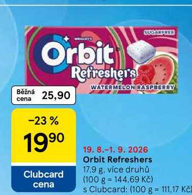 Orbit Refreshers, 17,9 g