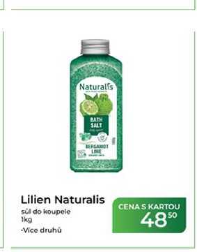 Lilien Naturalis sůl do koupele 1kg