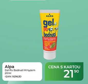 Alpa Gel Po Bodnutí Hmyzem 20ml