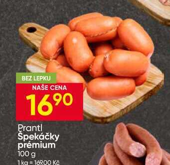 Prantl Špekáčky prémium 100 g