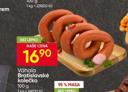 Váhala Bratislavské kolečko 100 g