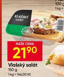 Vlašský salát 150 g 