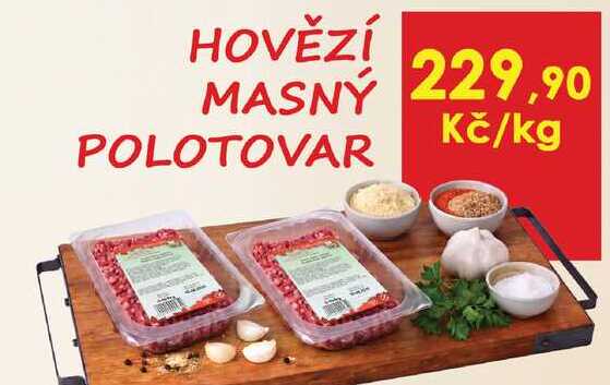 Hovězí masný polotovar 1kg