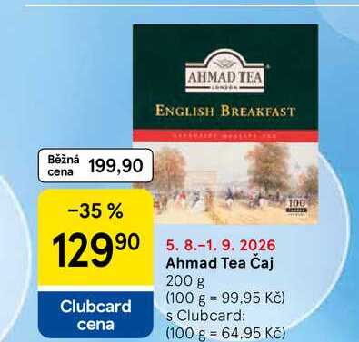 Ahmad Tea Čaj, 200 g