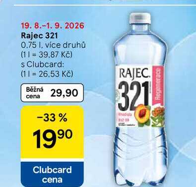 Rajec 321, 0,75 I, více druhů