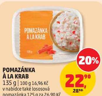 POMAZÁNKA À LA KRAB, 135 g