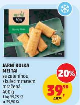 JARNÍ ROLKA ΜΕΙ ΤΑΙ se zeleninou, 400 g
