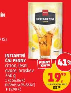 INSTANTNÍ ČAJ PENNY citron, 350 g