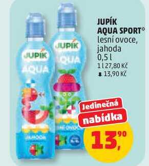 JUPÍK AQUA SPORT lesní ovoce, 0,5 l 