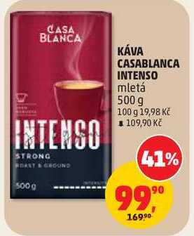 KÁVA CASABLANCA INTENSO mletá, 500 g