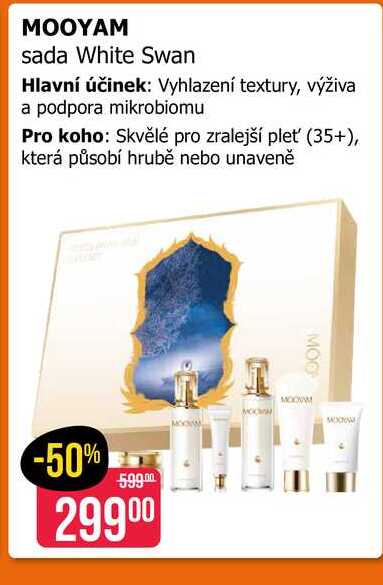 MOOYAM sada White Swan