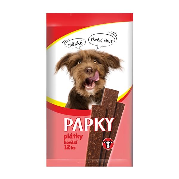 Akinu Papky plátky hovězí pro psy