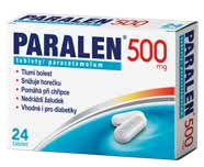 PARALEN® 500 mg, 24 tablet