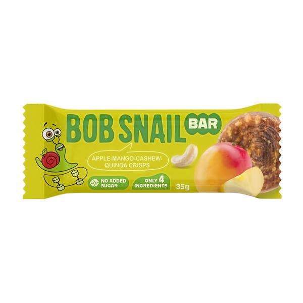 Šnek Bob Bar jablko, mango, kešu, quinoa chips
