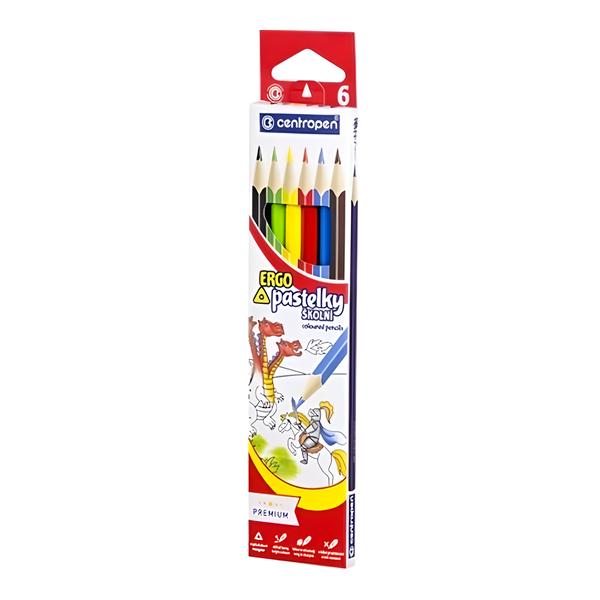 Centropen Pastelky trojhranné