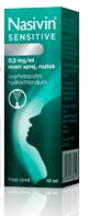 Nasivin® Sensitive 0,5 mg/ml nosní sprej, roztok 10 ml