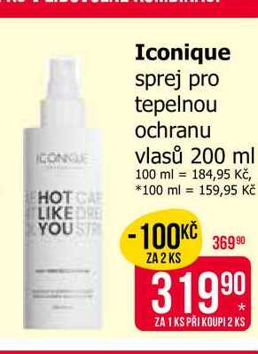 Iconique sprej pro tepelnou ochranu vlasů 200 ml