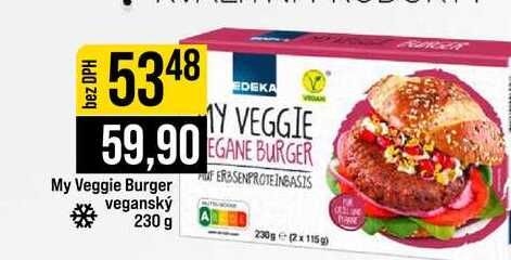 My Veggie Burger veganský 230 g