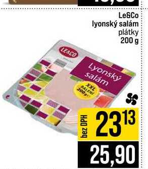 Le&Co lyonský salám plátky 200 g
