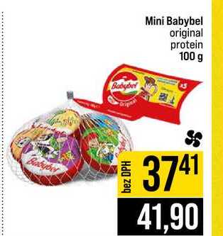 Mini Babybel original protein 100 g